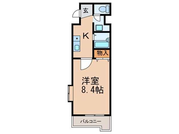 モナティス・那古野の物件間取画像